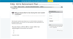 Desktop Screenshot of 401k-retirement-plan.com